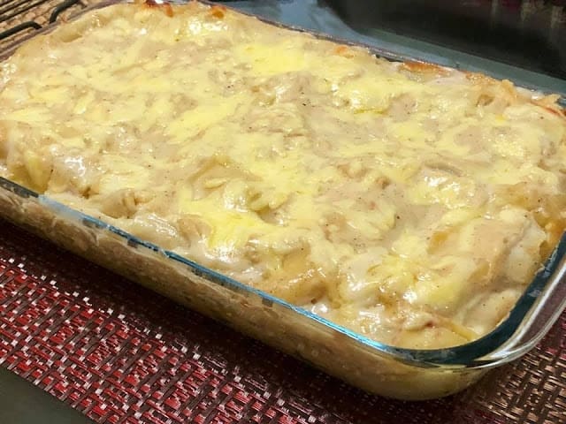 Chicken and Meatloaf Lasagna