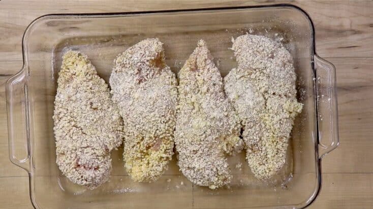 Picture of breaded chicken