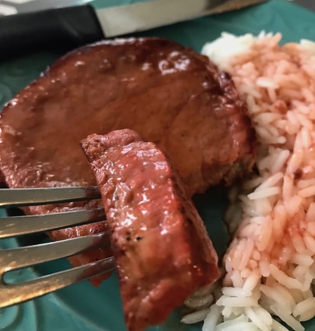 Picture of mock swiss steak