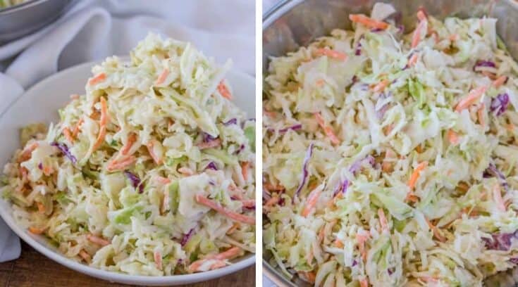 Easy Cole Slaw (Coleslaw) - Dinner, then Dessert