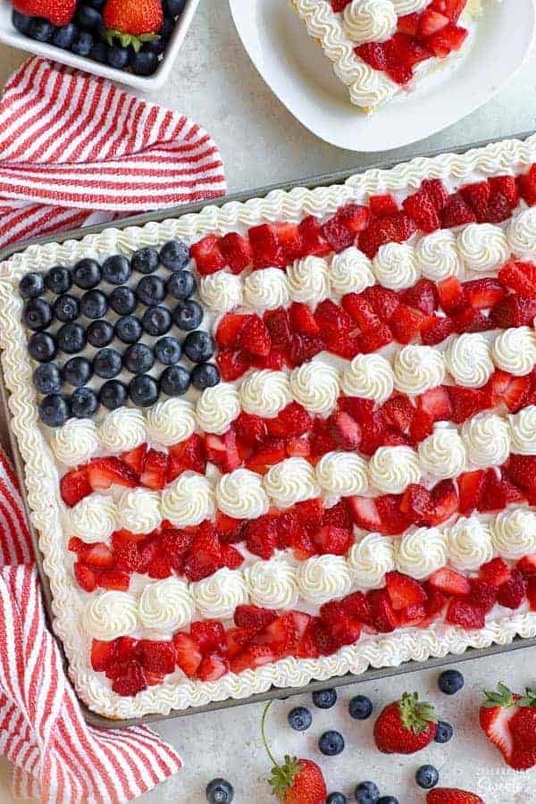 Flag Cake