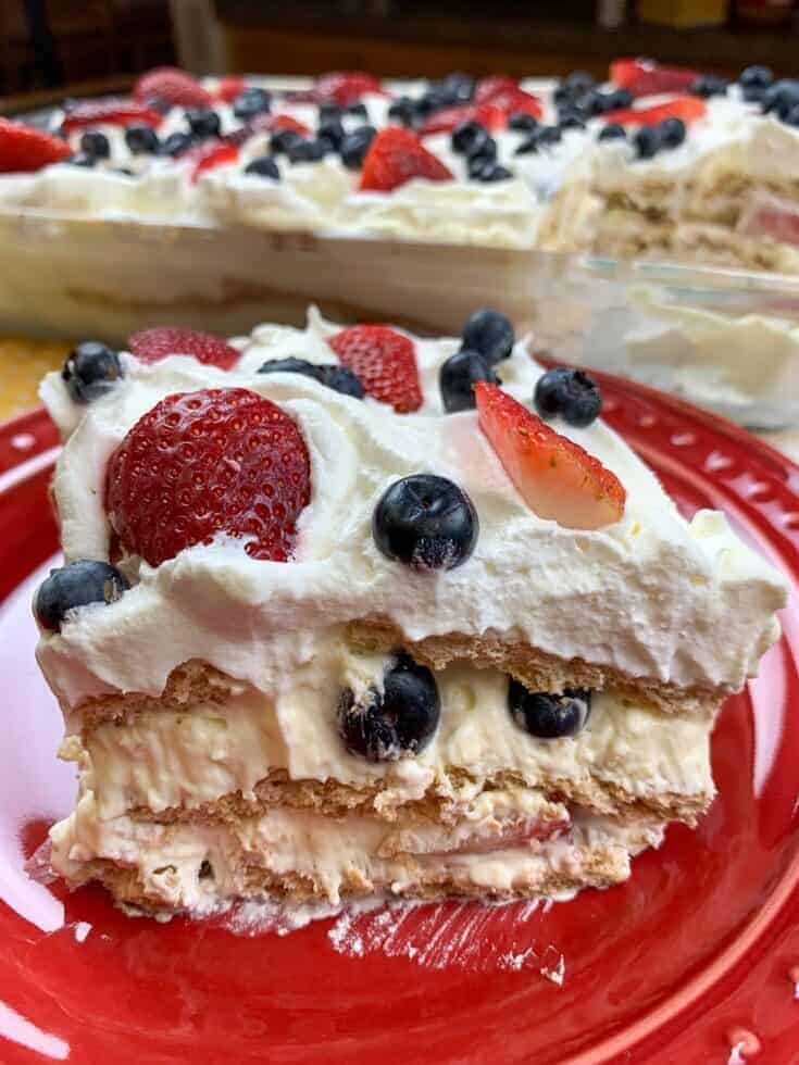 Berry Icebox Cake