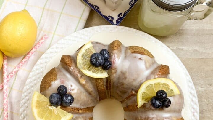 Lemon Blueberry Cake 