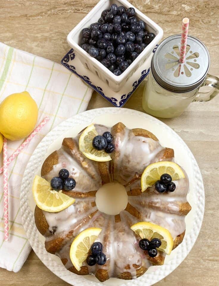 Lemon Blueberry Cake 