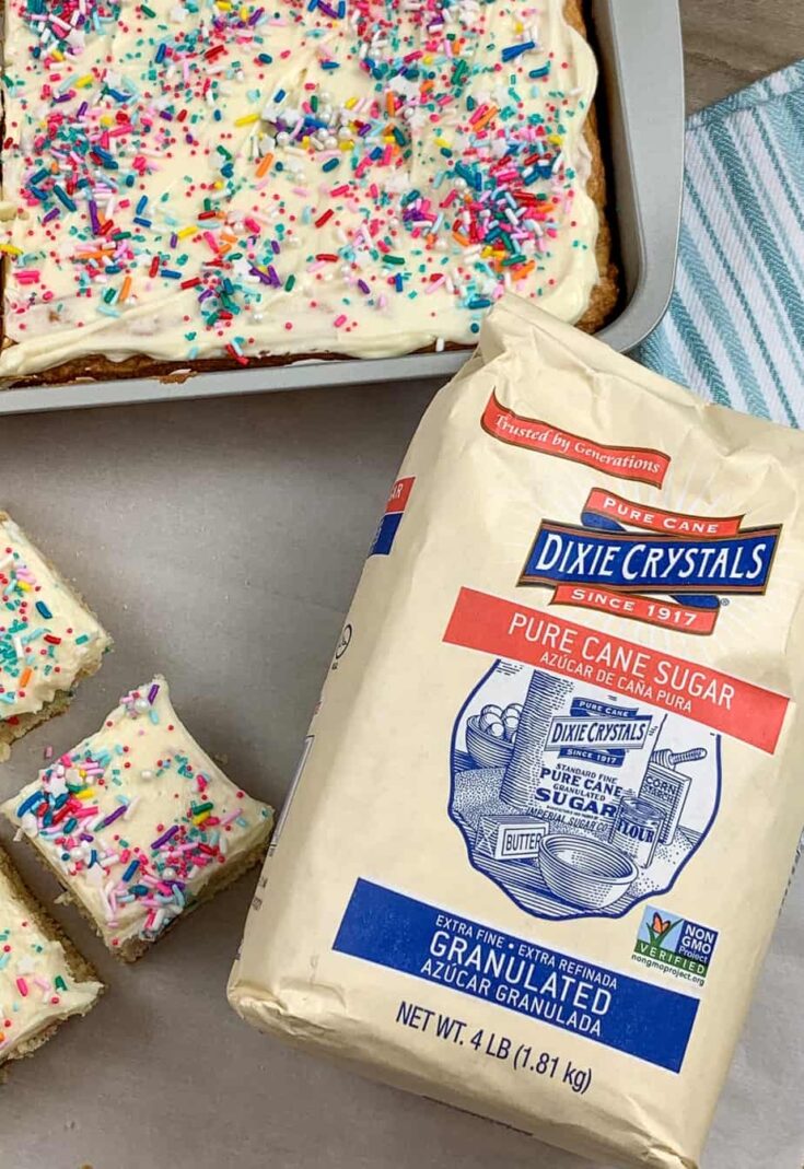 Dixie Sugar crystals bad with cookie bars