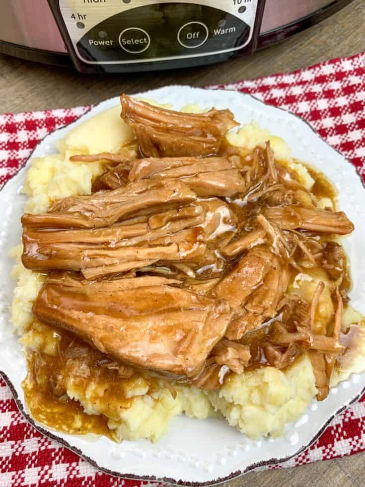 Slow Cooker Pork Chops and Gravy