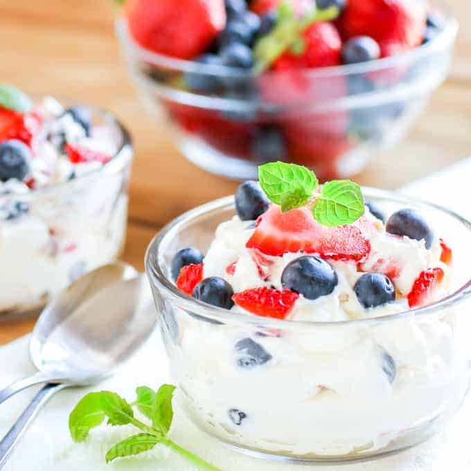 Berry Delicious Cheesecake Fluff Recipe