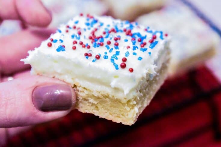 Easy Sugar Cookie Bars