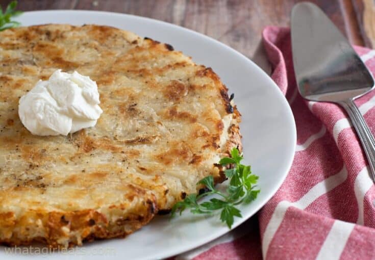 Swiss Potato Rosti With Salt And Vinegar