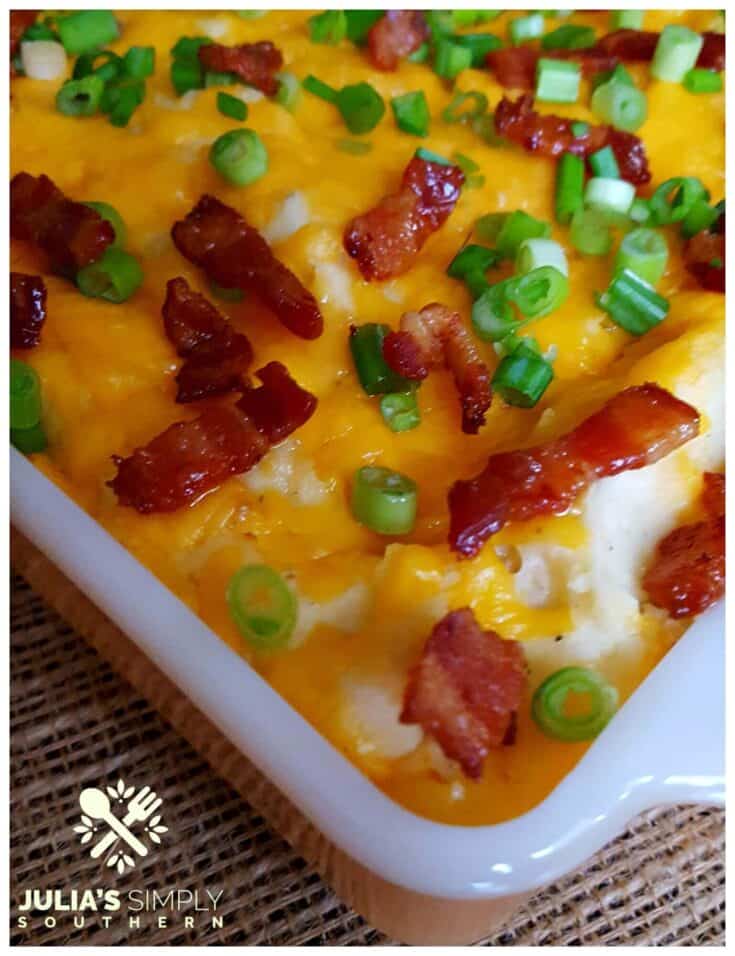 Loaded Mashed Potato Casserole