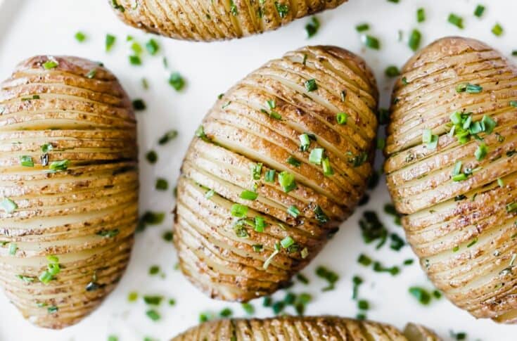 Easy Hasselback Potatoes