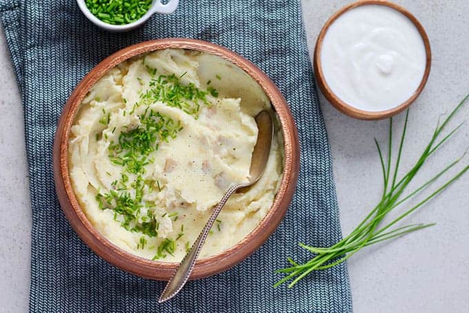 Greek Yogurt Mashed Potatoes