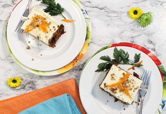 Sheet Pan Carrot Cake with Buttermilk Glaze