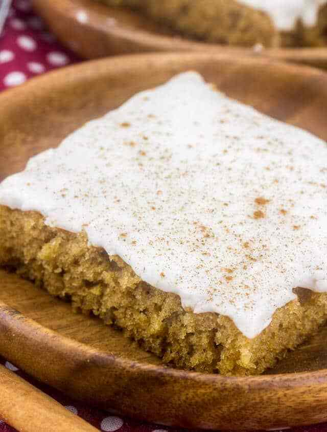 Apple Butter Sheet Cake {A Simple Apple Cake for Fall}