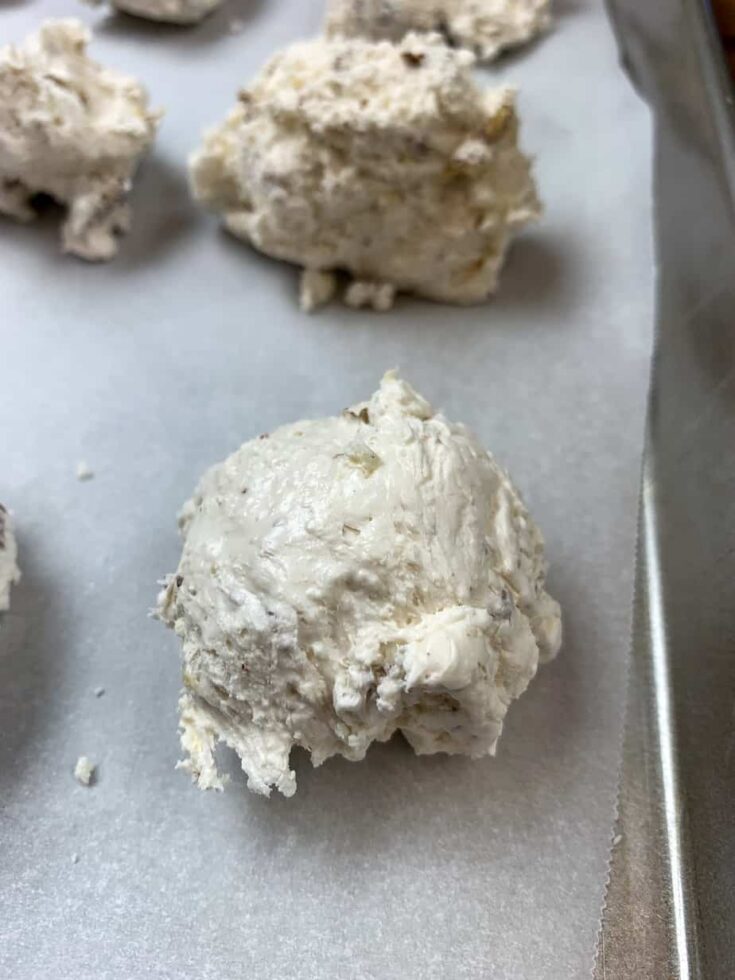 Divinity fudge on a cookie sheet