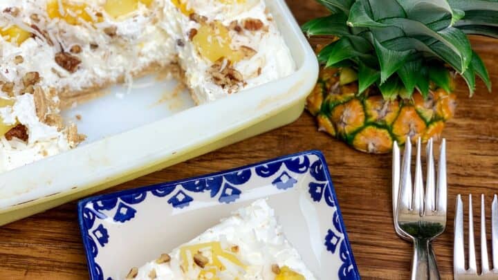 Easy No-Bake Pineapple Lush Dessert